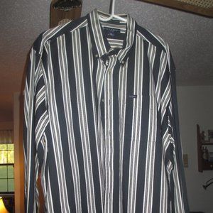 Ivy Crew Men's Button Down Long-Sleeve Collared Dress Shirt